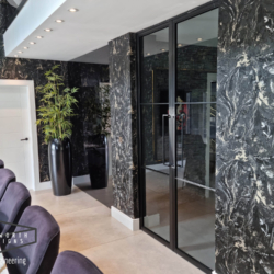 Steel framed and glazed doors